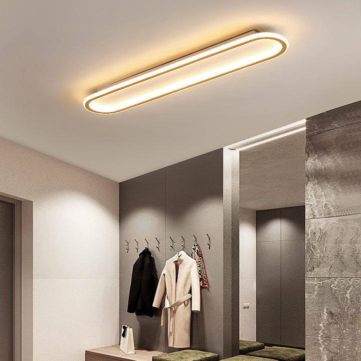 Lampa LED Sufitowa Owalna | Oświetlenie Korytarza