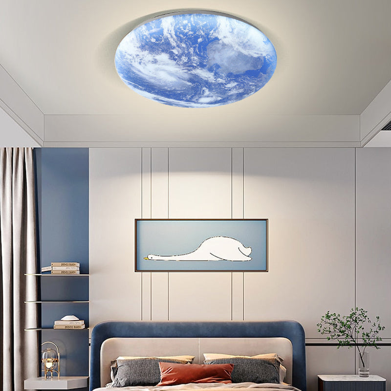 Lampa Sufitowa LED Moon | Okrągła