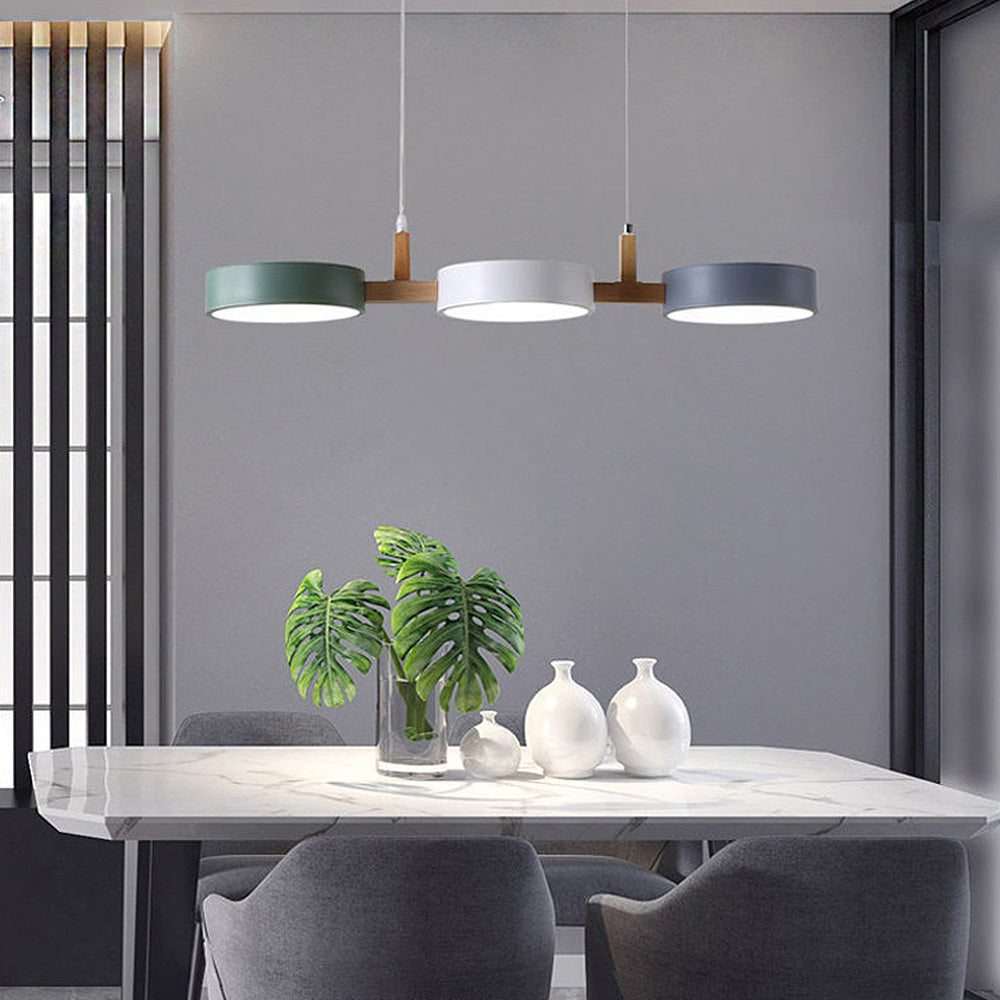 Lampa Sufitowa LED Do Salonu | 3-Częściowa
