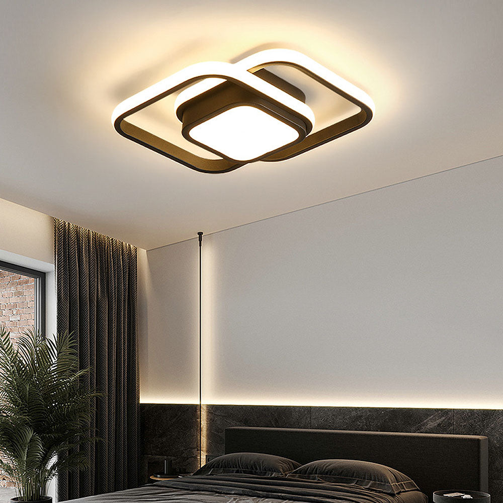 Halo Duo Lampa Sufitowa LED | Podwójny Pierścień