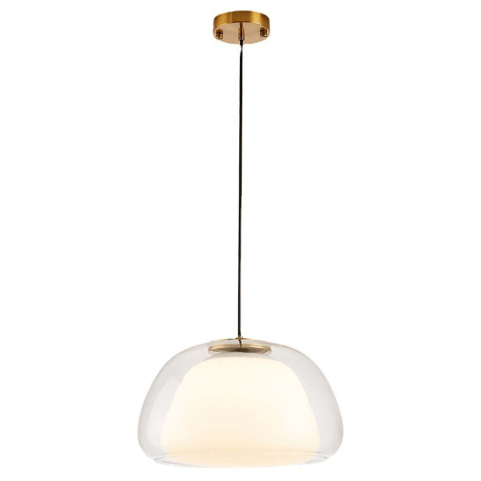 Szklana Lampa Sufitowa Do Salonu | Wisząca