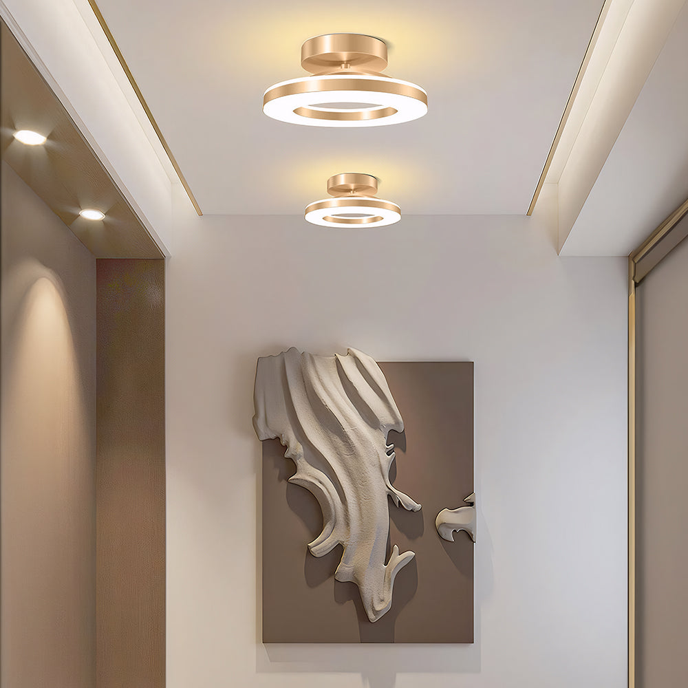 Nowoczesna Lampa Sufitowa LED | Przedpokój