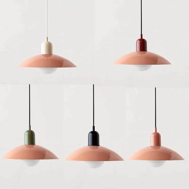 Lampa Sufitowa Bauhaus | Kolorowa Lampa Szklana