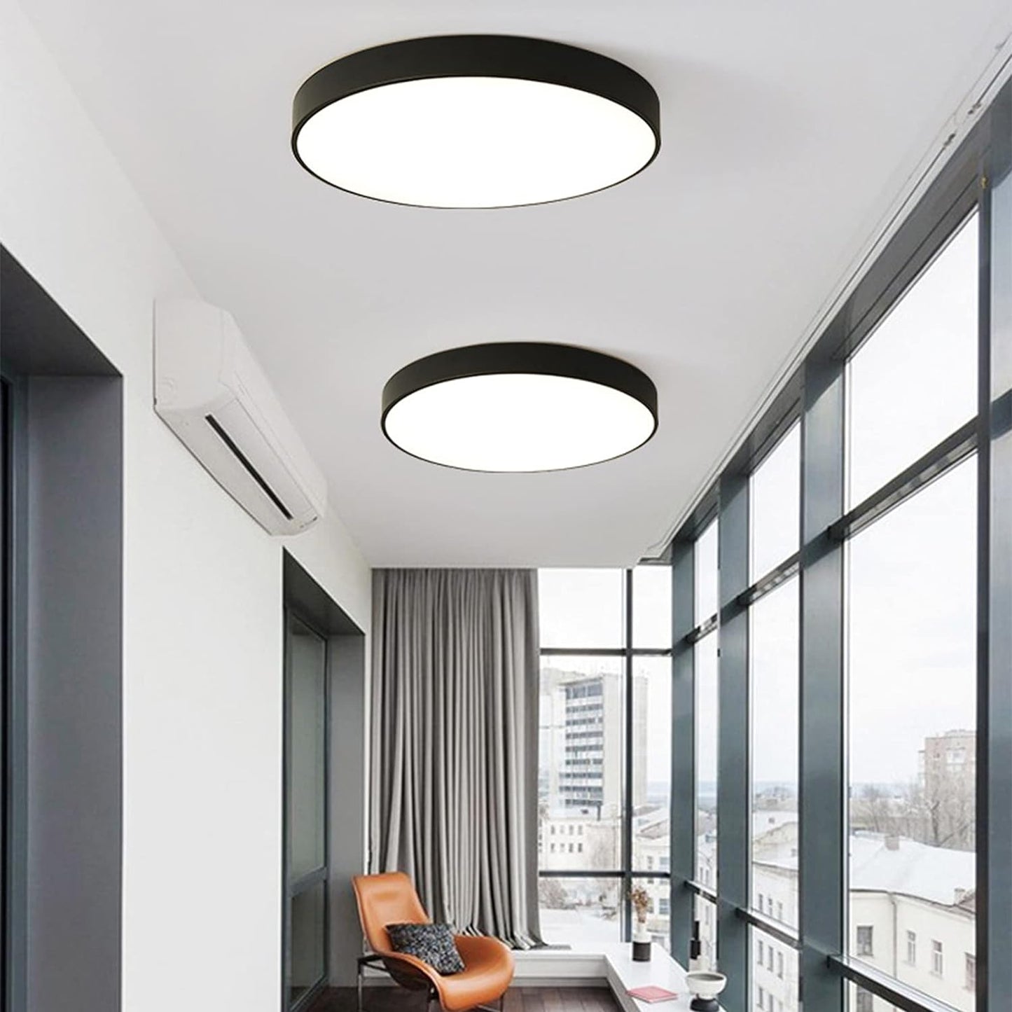 Lampa Sufitowa Okrągła Do Salonu | LED