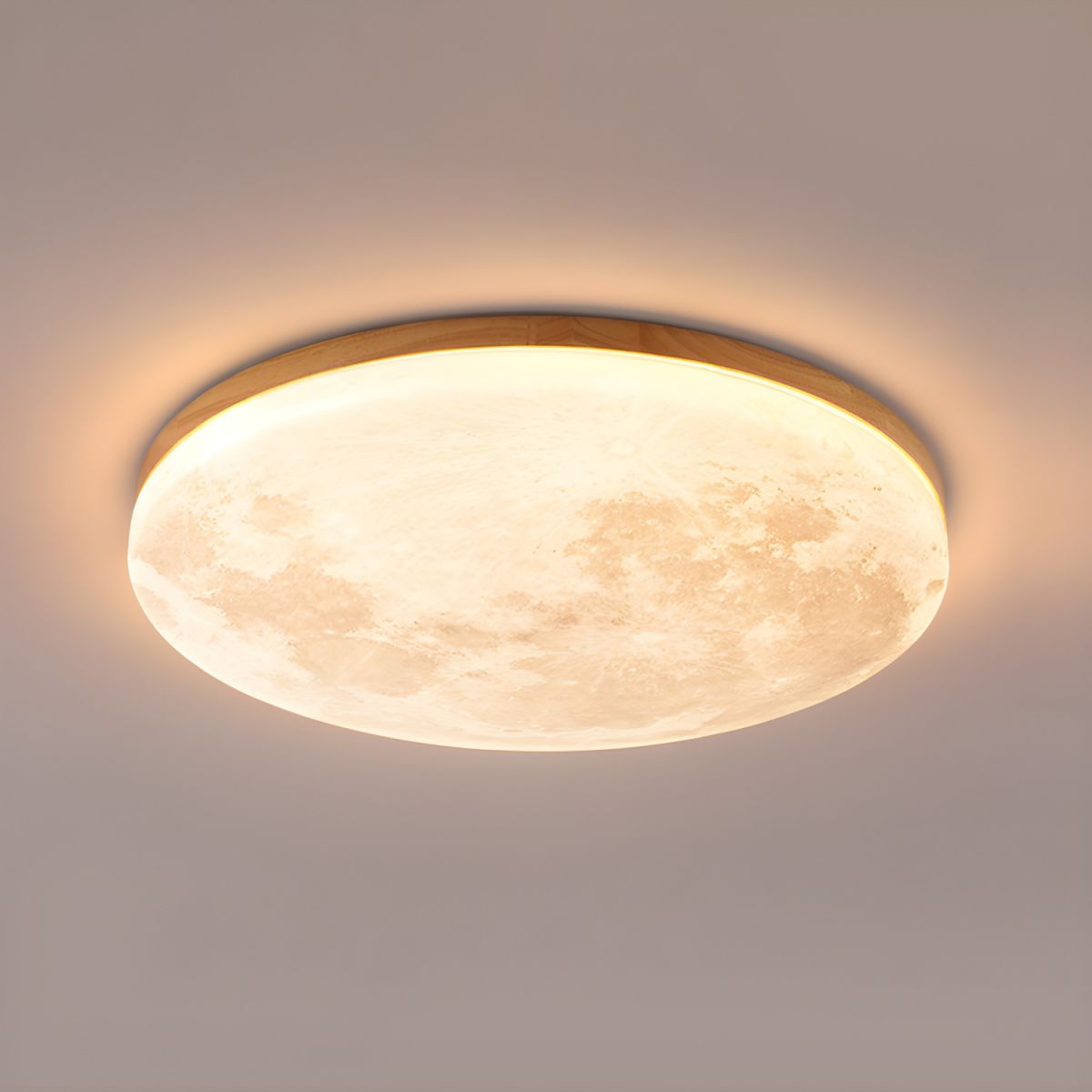 Lampa Sufitowa LED Moon | Okrągła