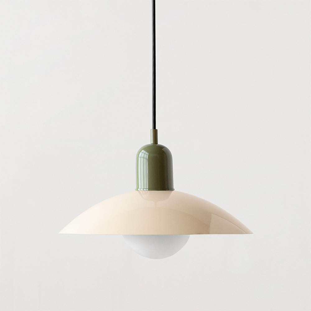Lampa Sufitowa Bauhaus | Kolorowa Lampa Szklana