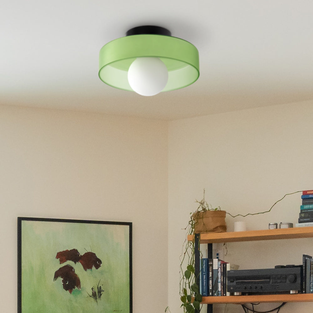 Nowoczesna Lampa Sufitowa LED Do Salonu | Okrągła