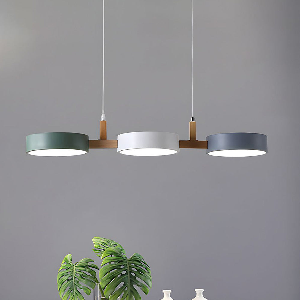 Lampa Sufitowa LED Do Salonu | 3-Częściowa