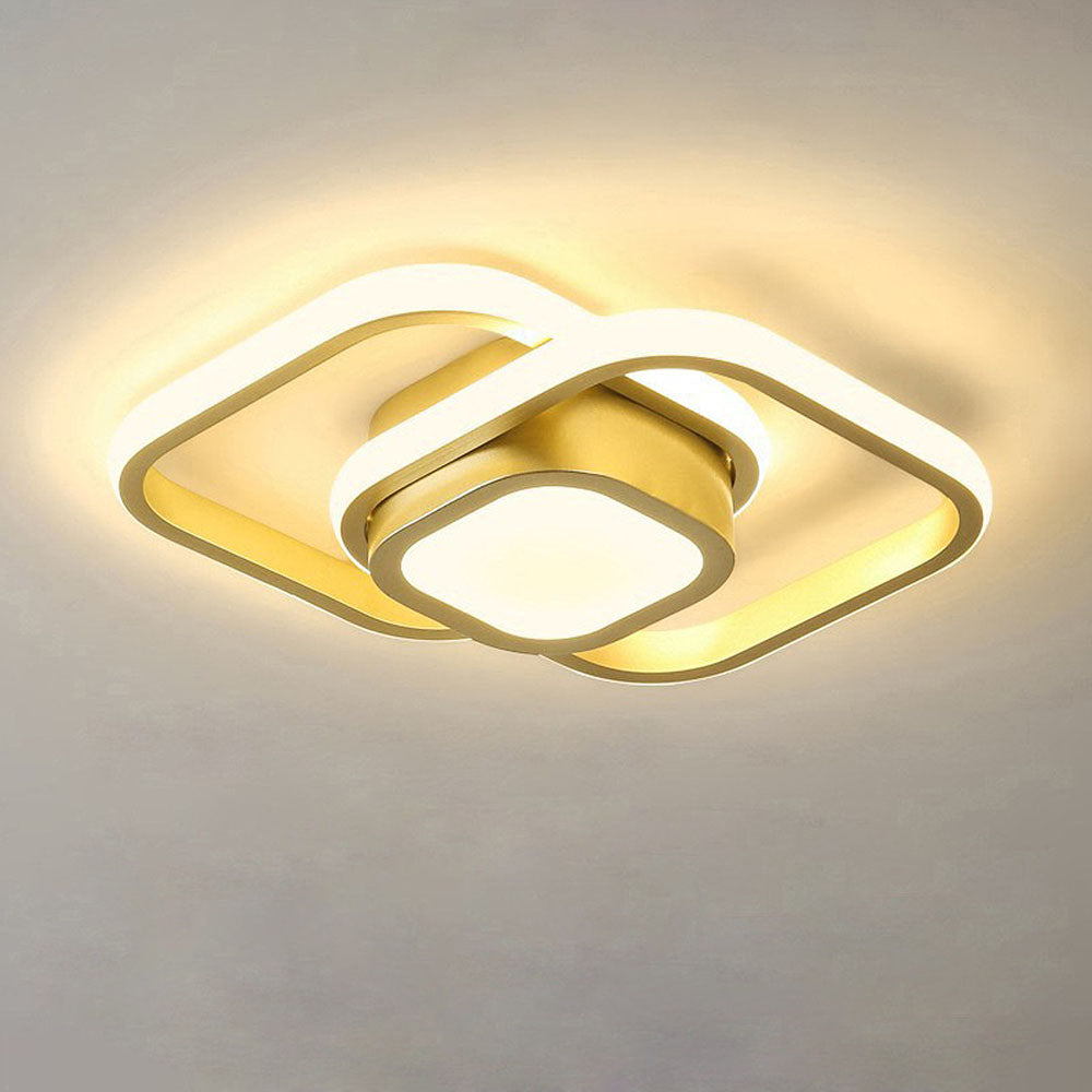 Halo Duo Lampa Sufitowa LED | Podwójny Pierścień