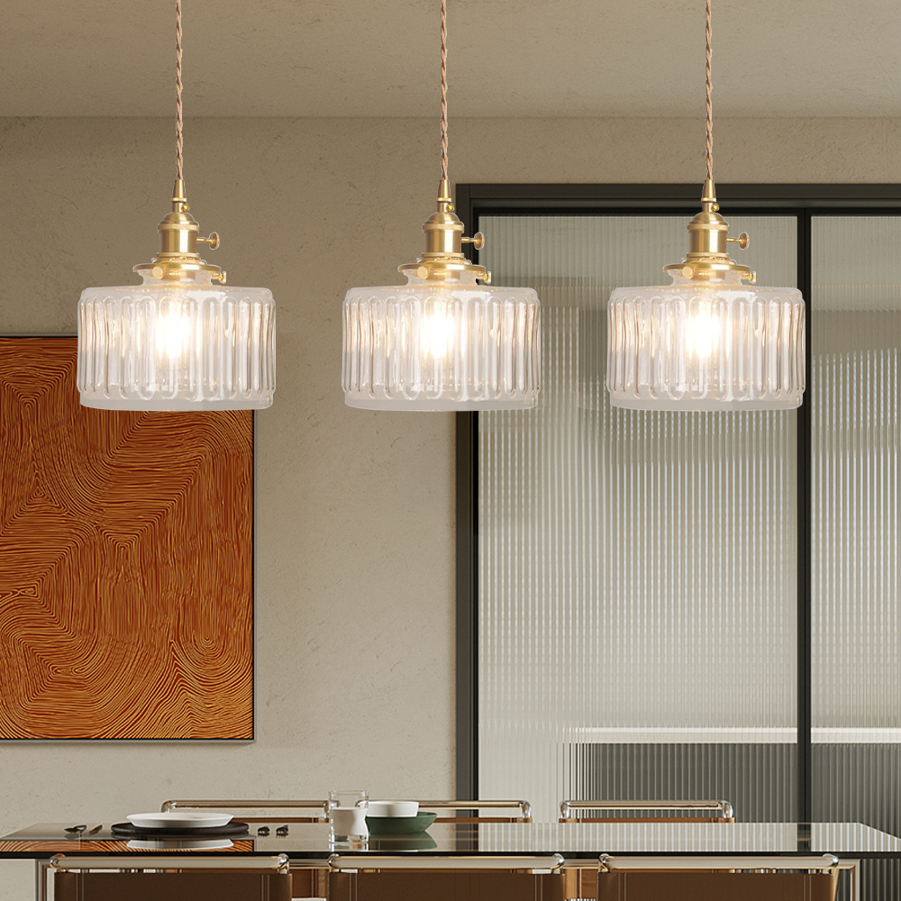 Lampa Sufitowa Vintage | Kryształowa