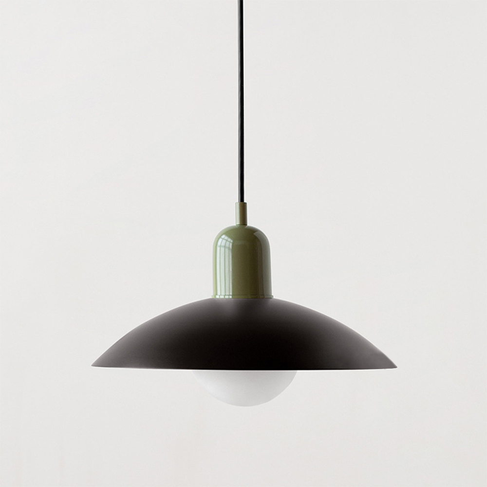 Lampa Sufitowa Bauhaus | Kolorowa Lampa Szklana