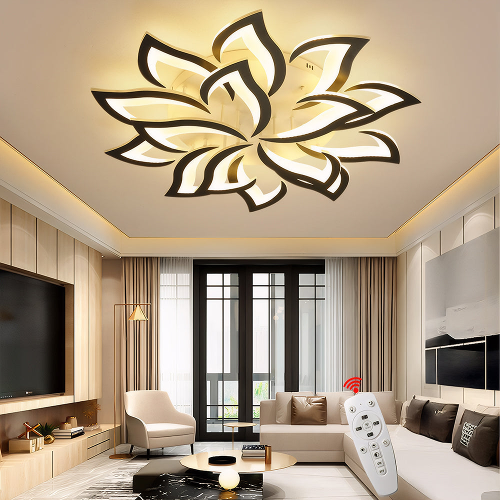 Lampa Sufitowa Do Salonu | W Kształcie Kwiatu