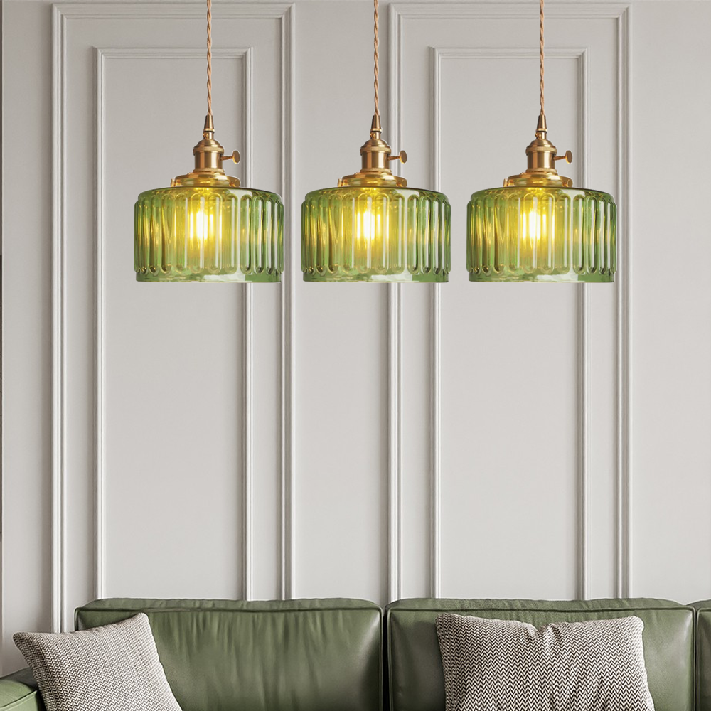 Lampa Sufitowa Vintage | Kryształowa