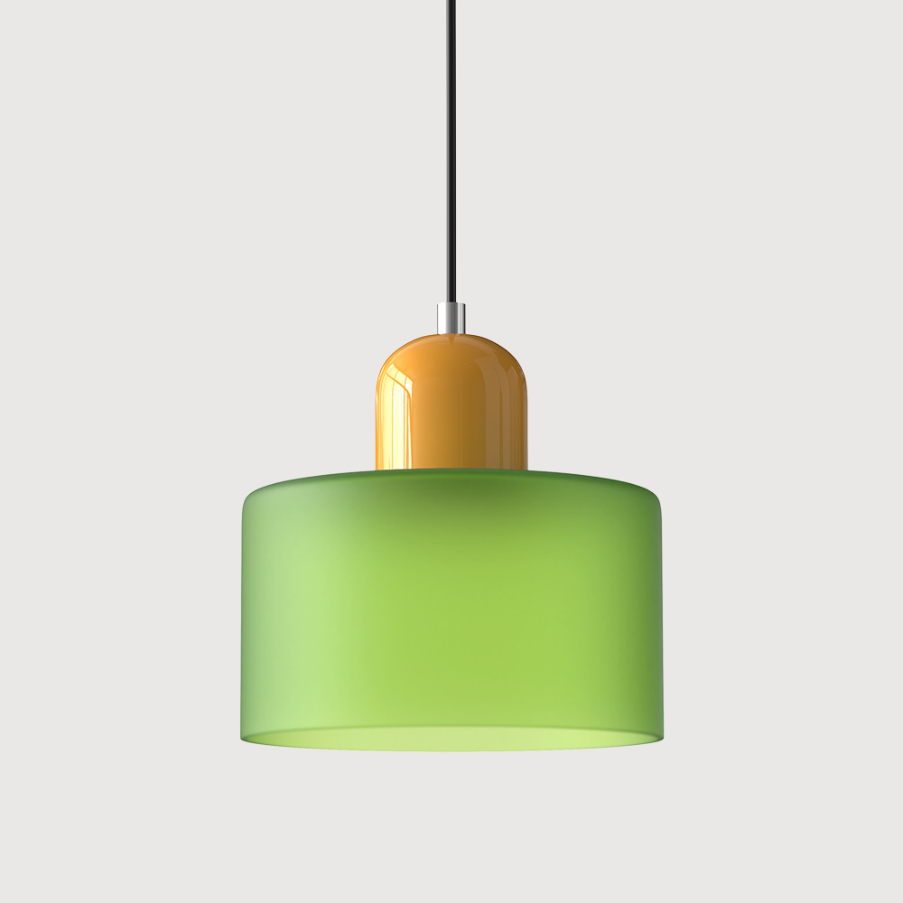 Lampa Wisząca Szklana Bauhaus | Design LED Światło