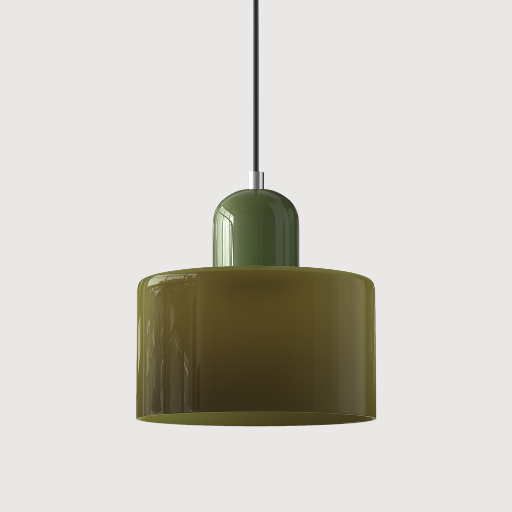 Lampa Wisząca Szklana Bauhaus | Design LED Światło