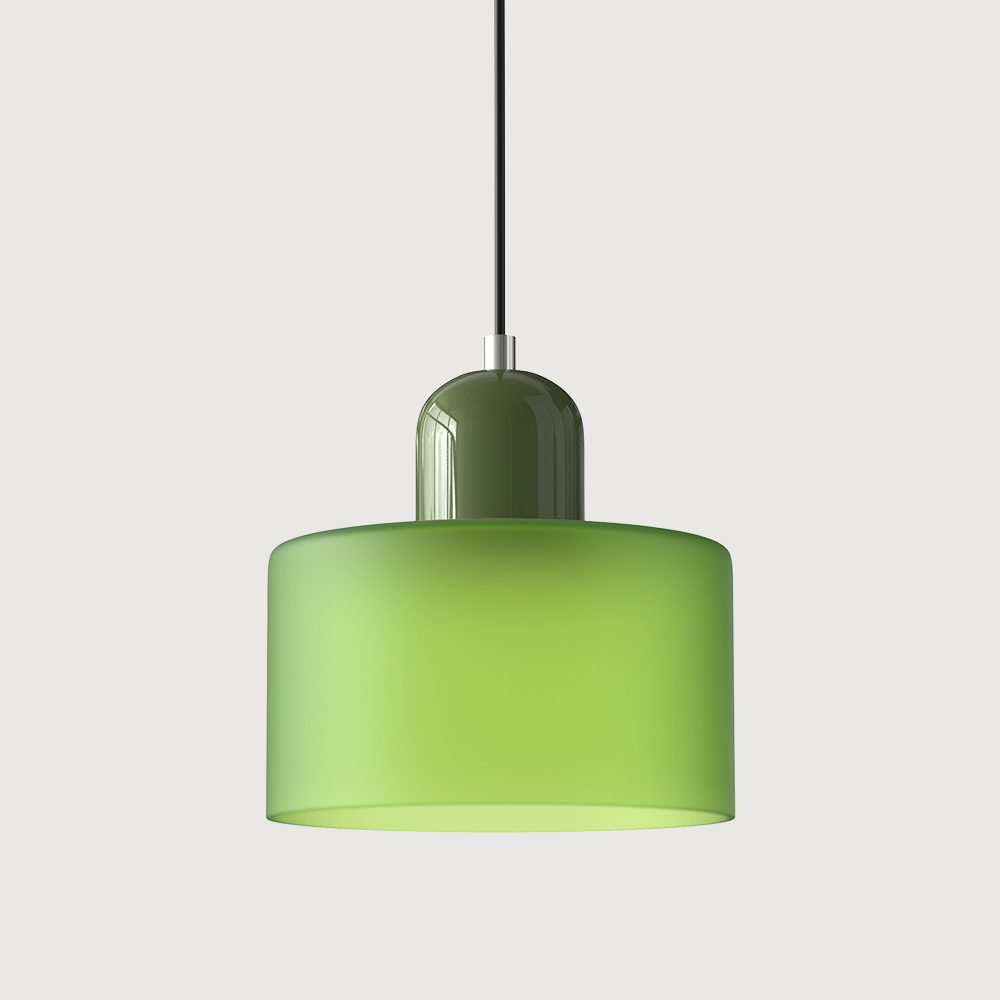 Lampa Wisząca Szklana Bauhaus | Design LED Światło