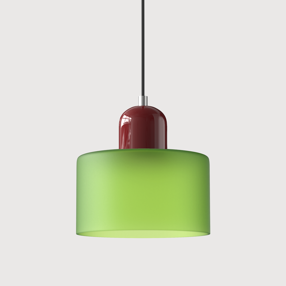 Lampa Wisząca Szklana Bauhaus | Design LED Światło