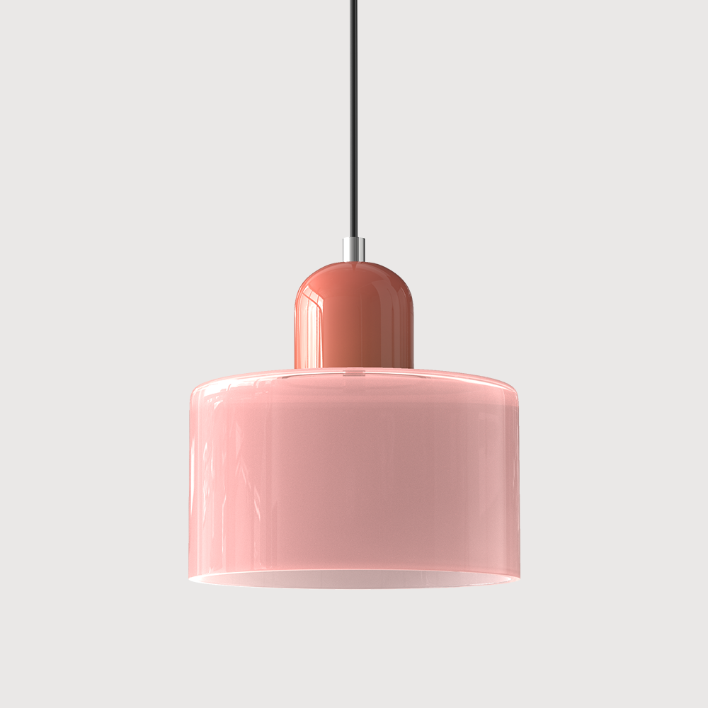 Lampa Wisząca Szklana Bauhaus | Design LED Światło
