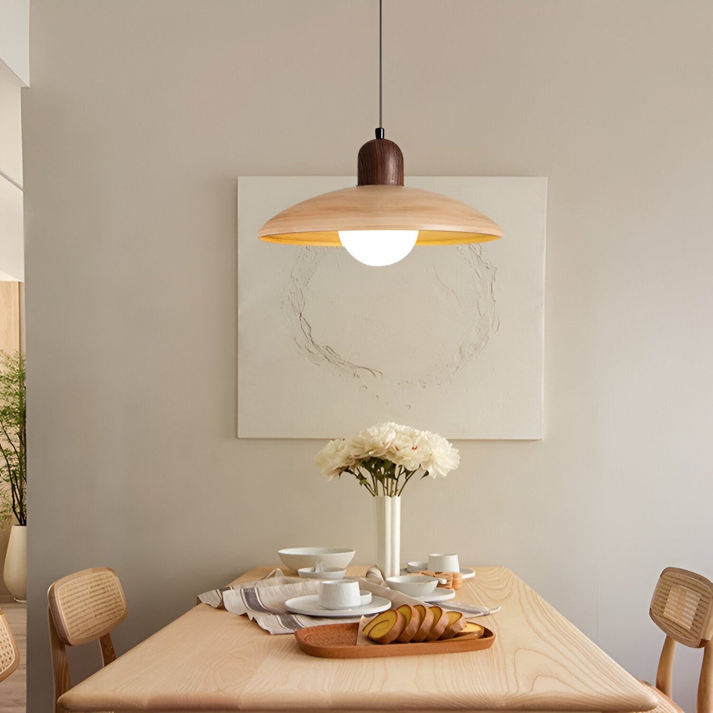 Lampa Sufitowa Do Salonu | Styl Japoński