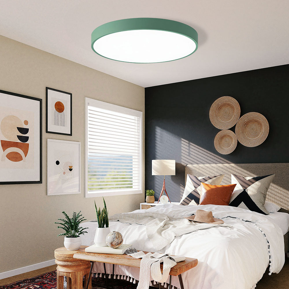 Lampa Sufitowa Okrągła Do Salonu | LED