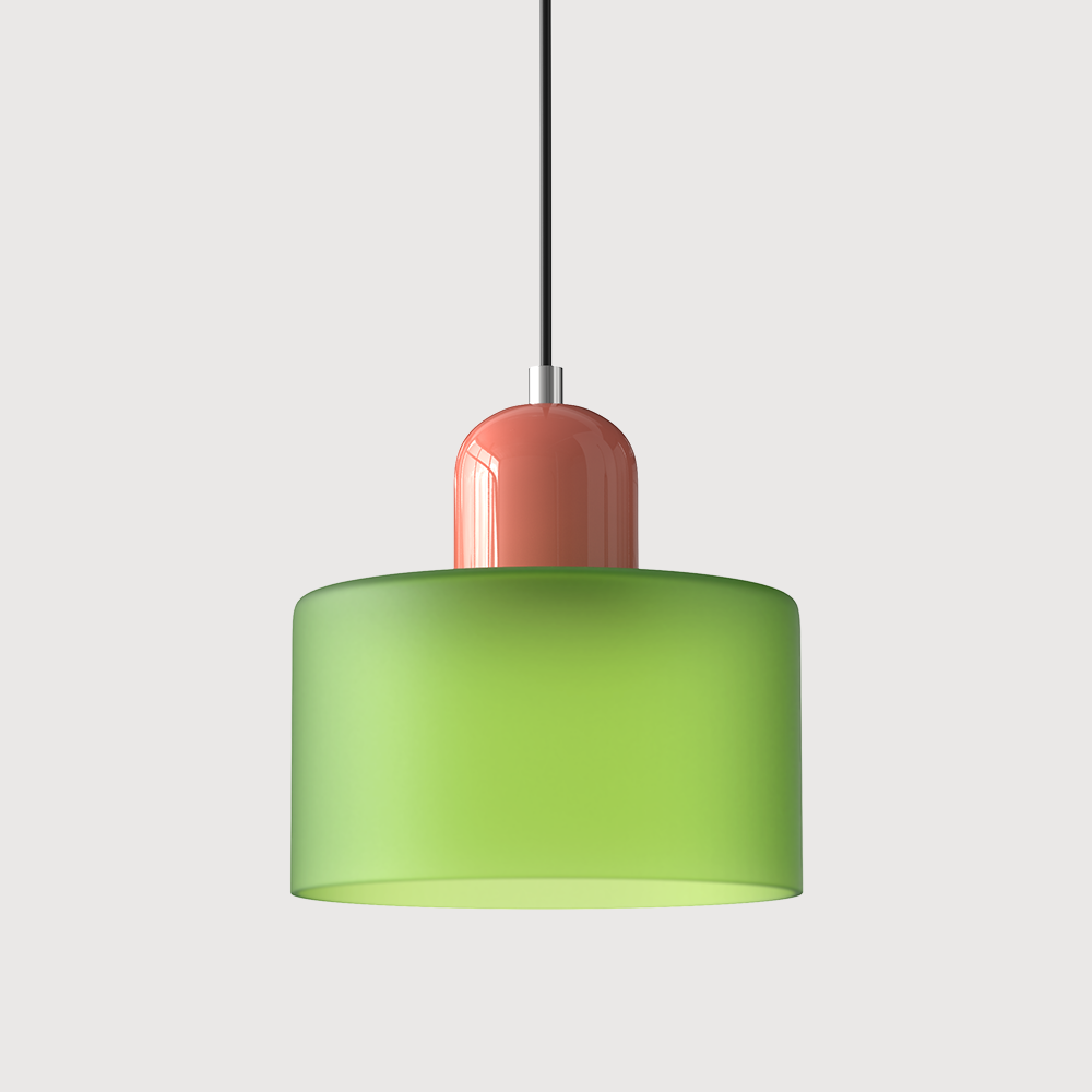 Lampa Wisząca Szklana Bauhaus | Design LED Światło