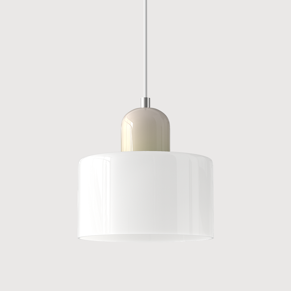 Lampa Wisząca Szklana Bauhaus | Design LED Światło