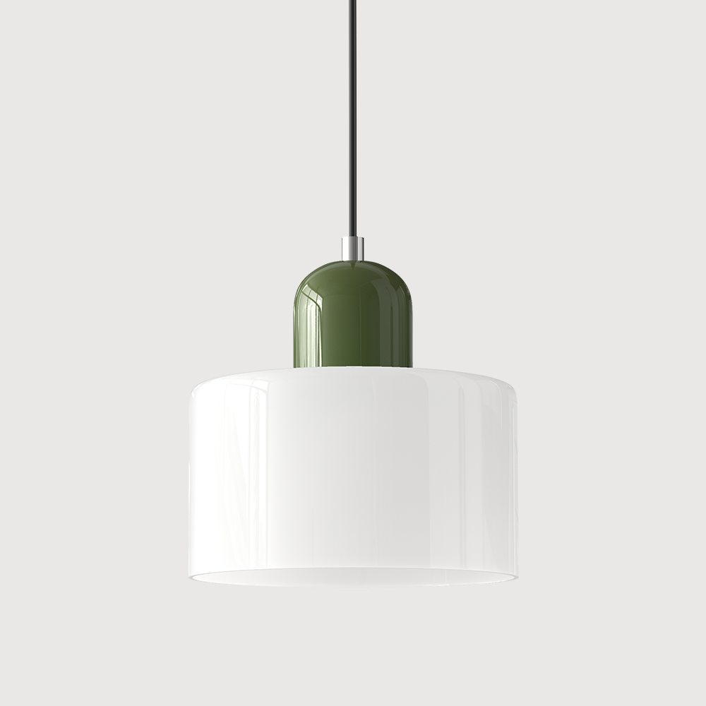 Lampa Wisząca Szklana Bauhaus | Design LED Światło