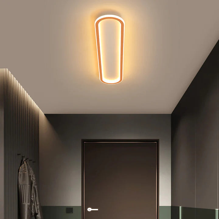 Lampa LED Sufitowa Owalna | Oświetlenie Korytarza