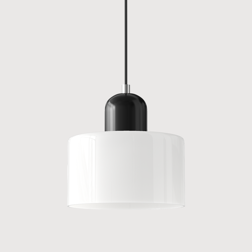 Lampa Wisząca Szklana Bauhaus | Design LED Światło