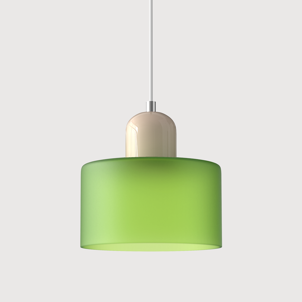 Lampa Wisząca Szklana Bauhaus | Design LED Światło