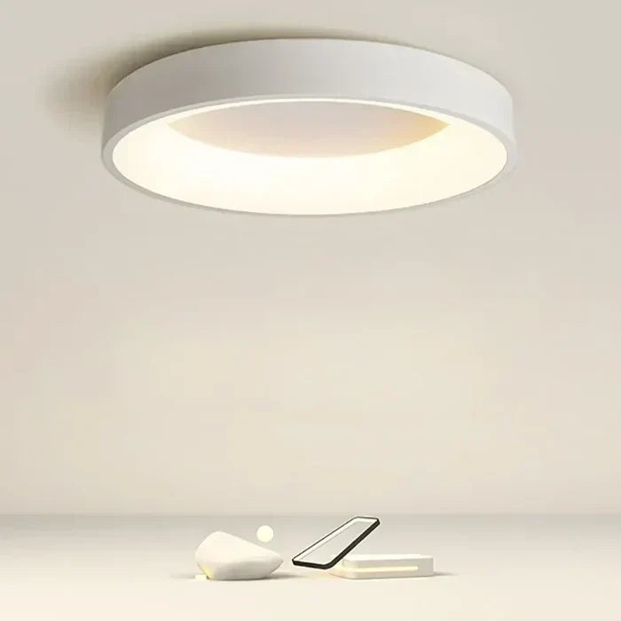 Okrągła Lampa Sufitowa LED | Skandynawski Styl
