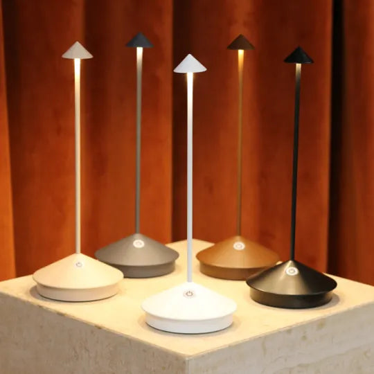 Bezprzewodowa Lampa Stołowa LED Z Akumulatorem | Ściemniana