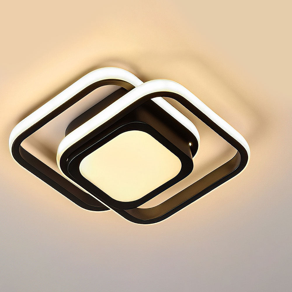 Halo Duo Lampa Sufitowa LED | Podwójny Pierścień