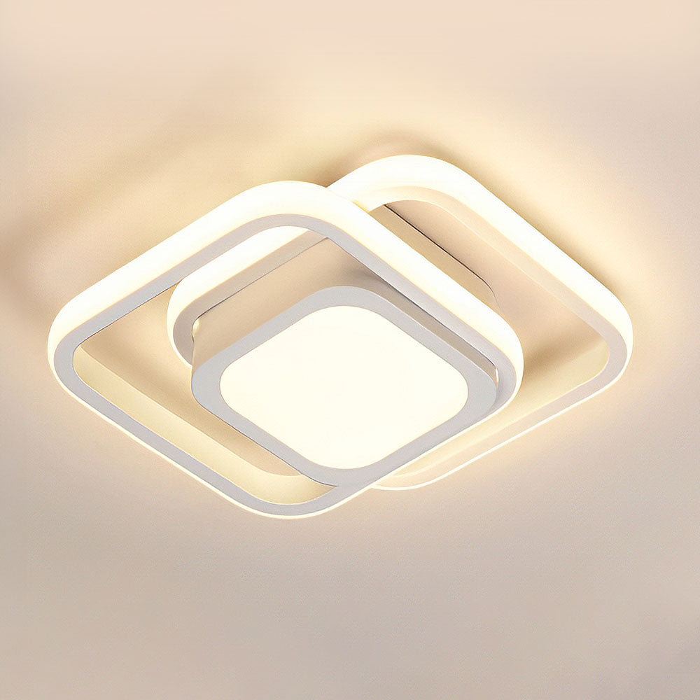 Halo Duo Lampa Sufitowa LED | Podwójny Pierścień