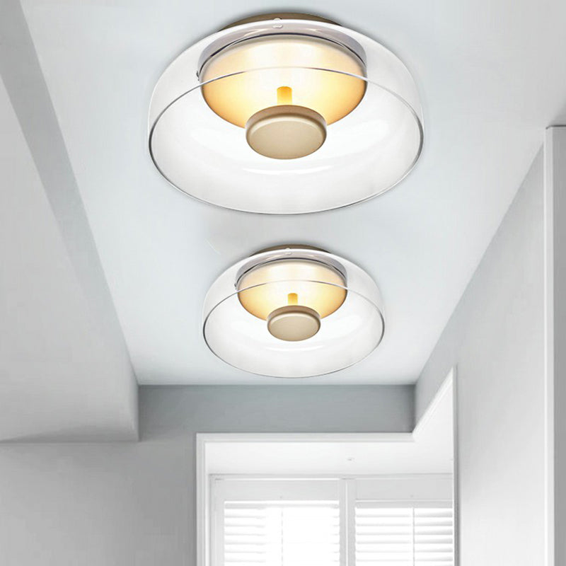 Sufitowa Lampa LED Ze Szkła | Pusta