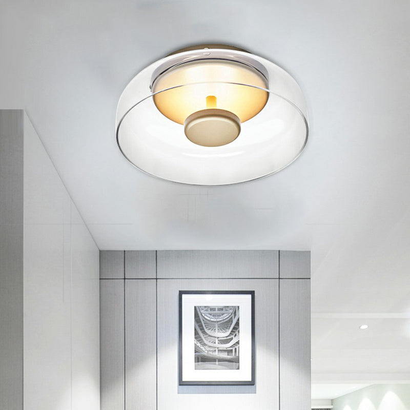 Sufitowa Lampa LED Ze Szkła | Pusta