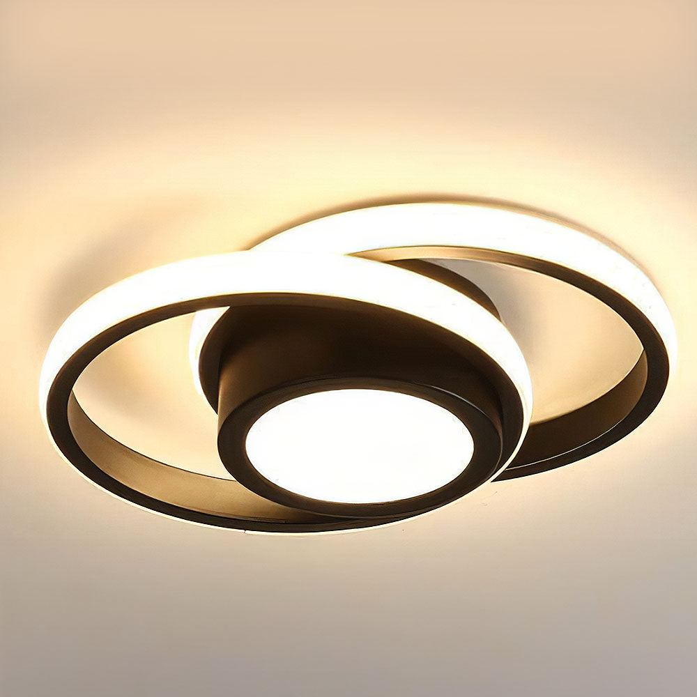 Halo Duo Lampa Sufitowa LED | Podwójny Pierścień