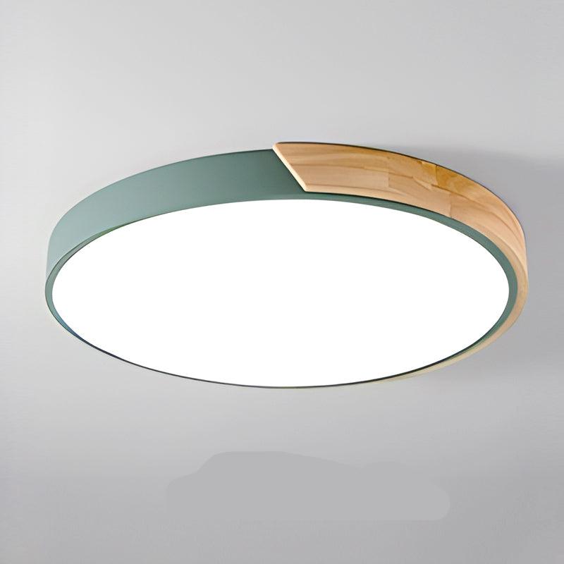 Nordyczna lampa sufitowa LED | okrągła