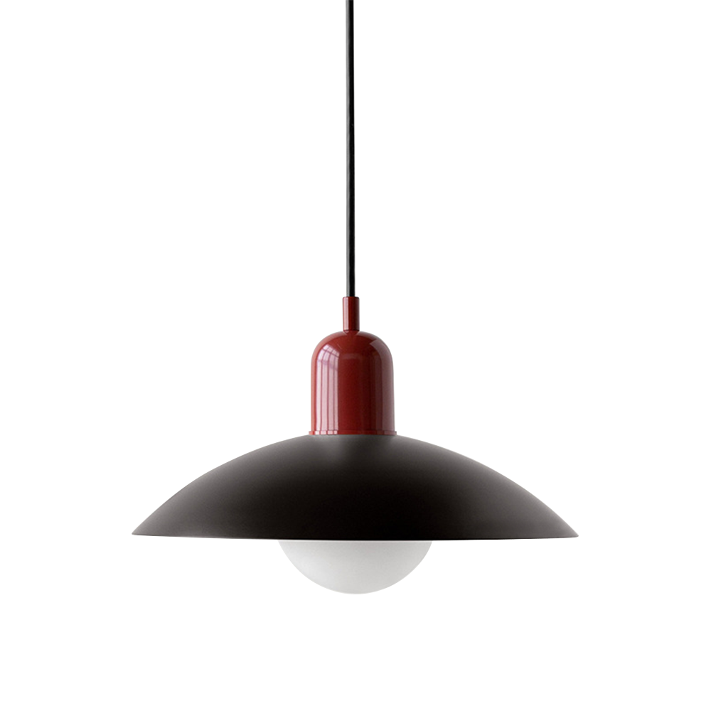 Lampa Sufitowa Bauhaus | Kolorowa Lampa Szklana