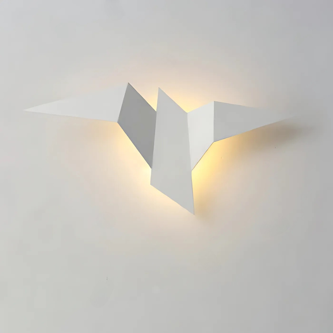 Lampa Ścienna LED Do Salonu | W Kształcie Ptaka