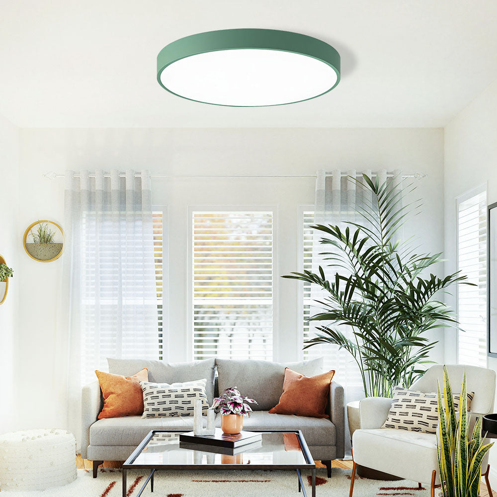 Lampa Sufitowa Okrągła Do Salonu | LED
