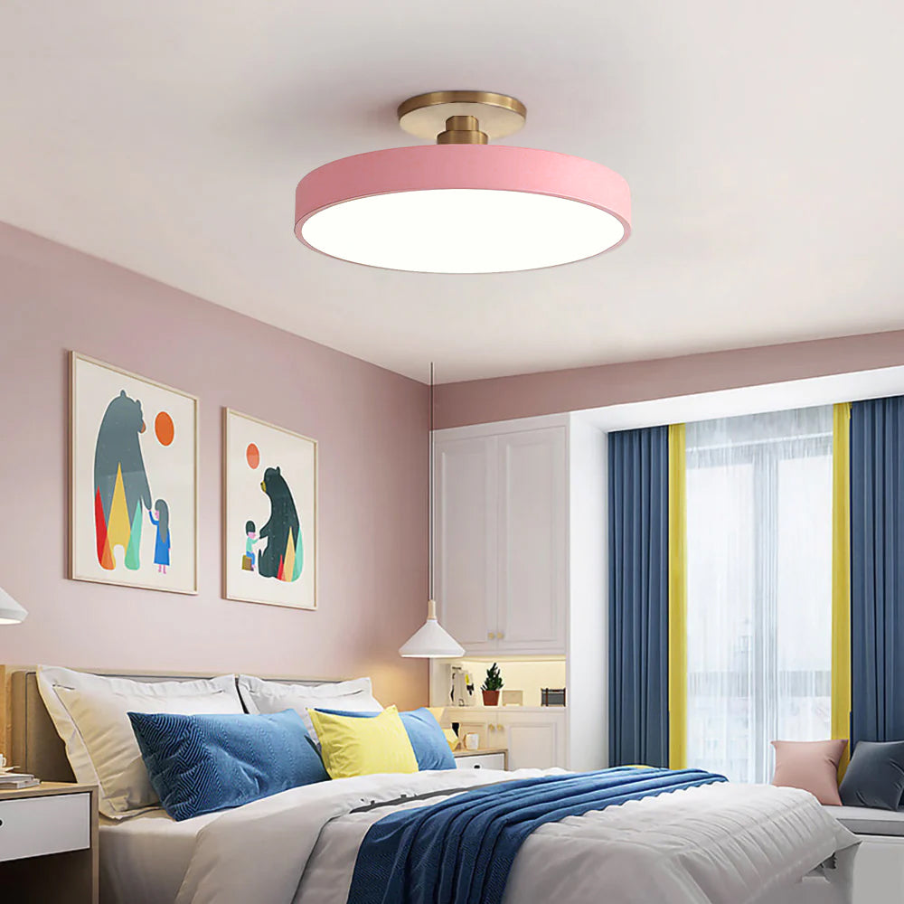 Lampa Sufitowa LED Skandynawska | Okrągła