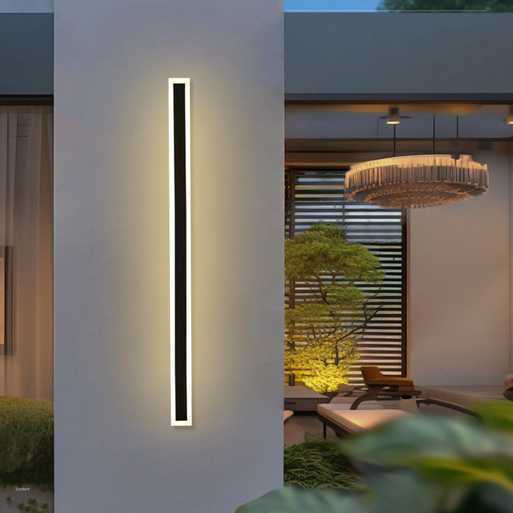 Podłużna Lampa Ścienna LED | Zewnętrzna