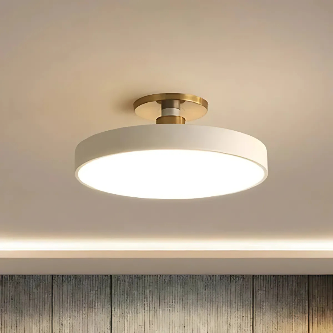 Skandynawska Lampa Sufitowa LED | Okrągła