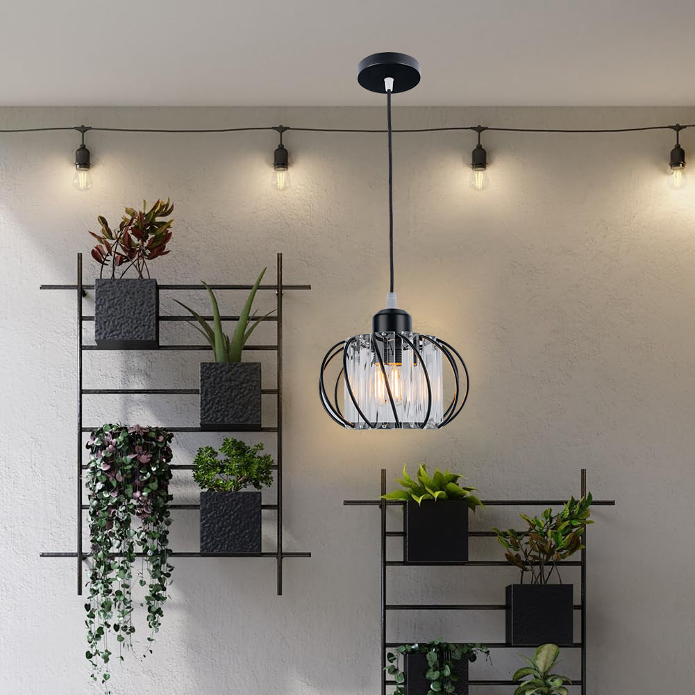 Lampa Sufitowa Do Przedpokoju | Szklana