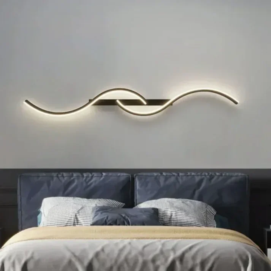 Lampa Ścienna LED Do Salonu | Pleciona