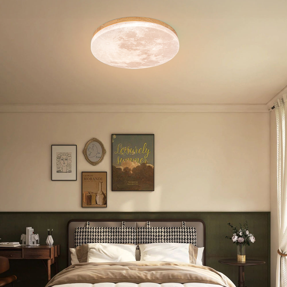 Lampa Sufitowa LED Moon | Okrągła