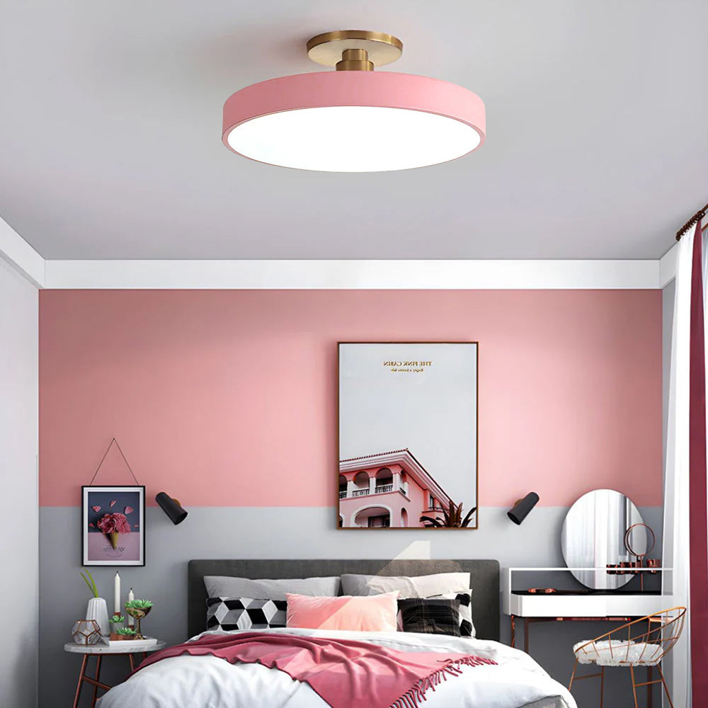 Lampa Sufitowa LED Skandynawska | Okrągła