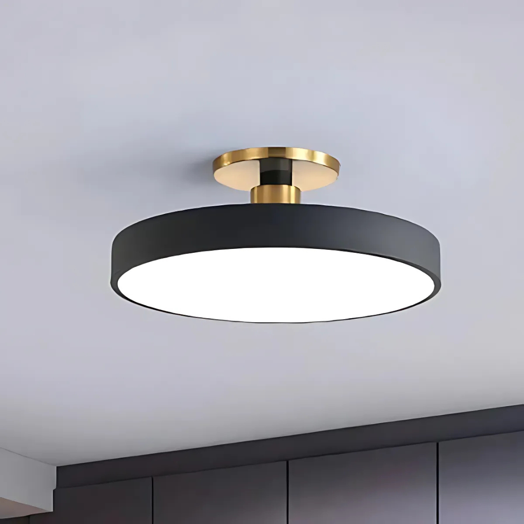 Skandynawska Lampa Sufitowa LED | Okrągła