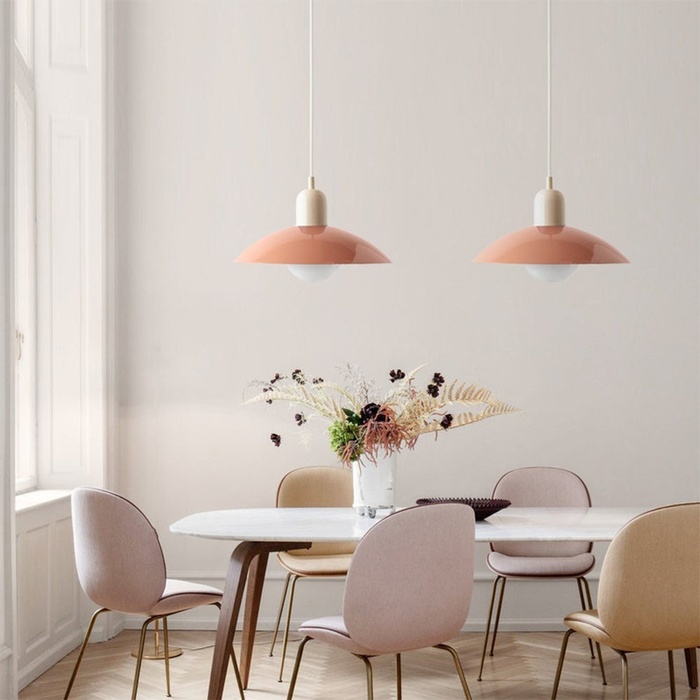 Lampa Sufitowa Bauhaus | Kolorowa Lampa Szklana
